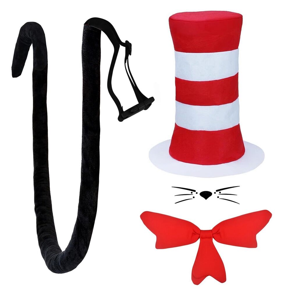 8221 4 Pcs Halloween Costume Accessory,Halloween Cat Costume